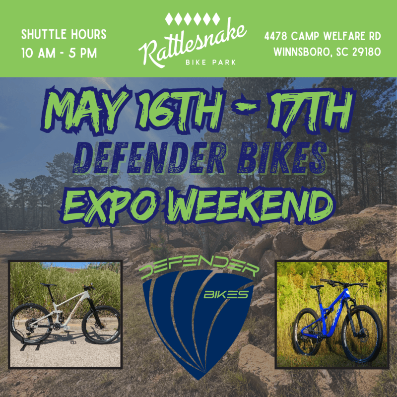 Defender Bikes Expo Weekend